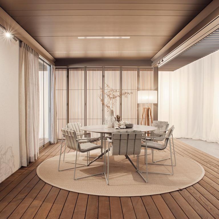 Renson Amani nu ook beschikbaar bij Demaeght zonwering bv. Een terrasoverkapping die past bij zowel moderne hedendaagse als landelijke woningen. een stijlvolle pergola die u naar wens kan samenstellen. Kom langs in een van onze toonzalen te Waregem en Oostrozebeke. Renson Premium ambassador West-vlaanderen Oost-vlaanderen Anzegem Deinze Kortrijk Tielt