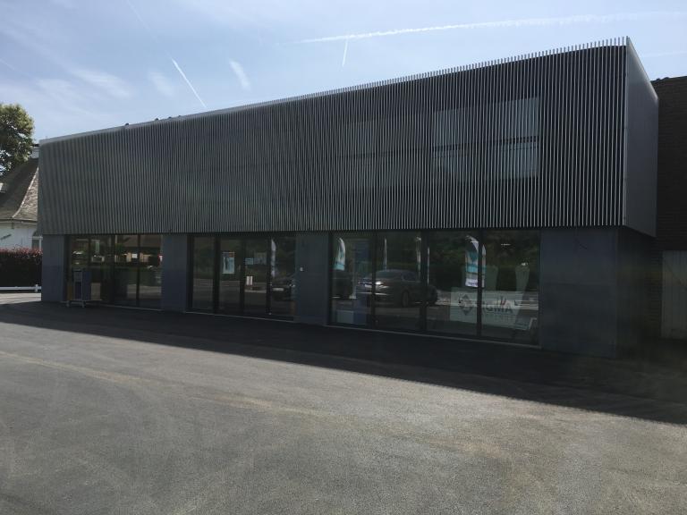 Demaeght zonwering Oostrozebeke Waregem renson structurele zonwering gevelbekleding zonnewering zonwering nieuwbouw renovatie modern strak landelijk 